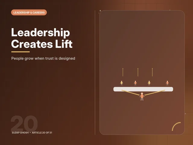 Be a Good Leader article cover