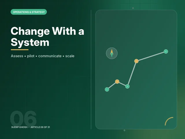 Mastering Change Management: A Framework for Success in Your New Role article cover