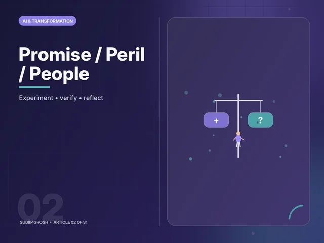 My Experiments with GenAI: The Promise, The Peril, and The Very Human Questions article cover