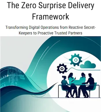 The Zero Surprise Delivery Framework whitepaper cover