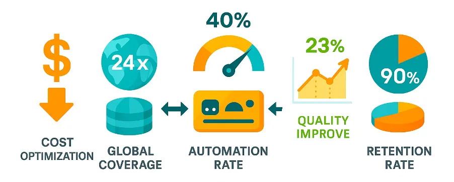 Figure 5: A Multifaceted Victory – The transformation delivered impact across every measure of operational health.