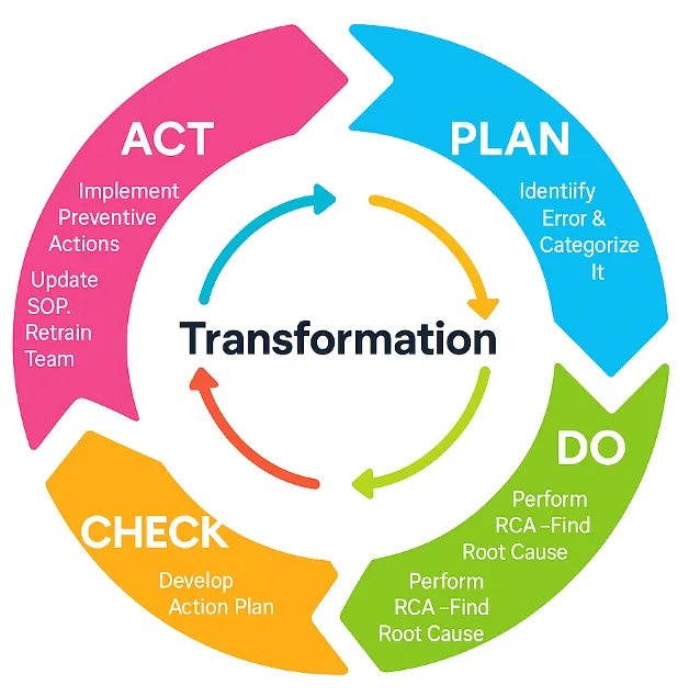 Figure 4: The Engine of Continuous Improvement – The RCA cycle ensures every error makes the system stronger.